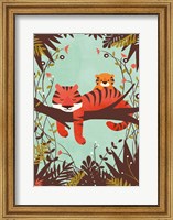 Sleeping Tiger Fine Art Print