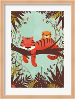 Sleeping Tiger Fine Art Print