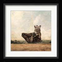 Yo, The Yoga Bear Fine Art Print