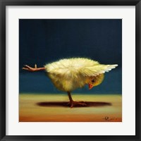 Yoga Chick Balancing Beam Fine Art Print