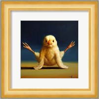 Yoga Chick Firefly Fine Art Print