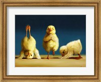 Yoga Chicks Fine Art Print