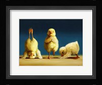 Yoga Chicks Fine Art Print