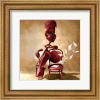 The Solo Cellist Fine Art Print