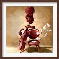 The Solo Cellist Fine Art Print