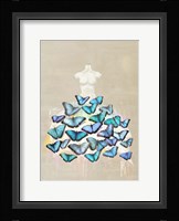 Dress of Butterflies II Framed Print