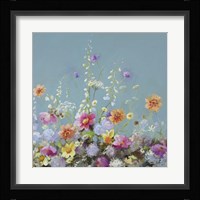 Treasures from my Garden Teal Fine Art Print