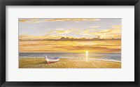 Tramonto sulla Battigia Fine Art Print