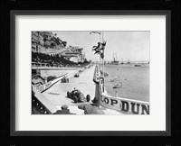 After the start of the 1931 Monaco Grand Prix Fine Art Print