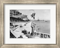 After the start of the 1931 Monaco Grand Prix Fine Art Print