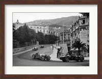 Passing at the 1932 Monaco Grand Prix Fine Art Print