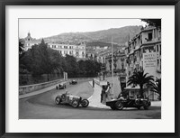 Passing at the 1932 Monaco Grand Prix Fine Art Print