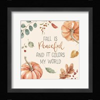 Autumn Feel III Fine Art Print