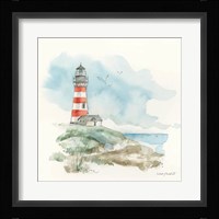 Seaside Journey III Framed Print