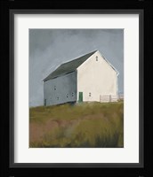 White Barn I Fine Art Print