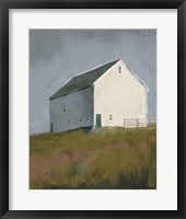 White Barn I Fine Art Print