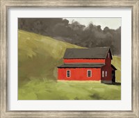 Red Barn I Fine Art Print