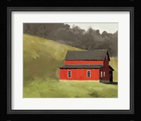 Red Barn I Fine Art Print