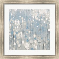 Rain Abstract VI Blue Fine Art Print