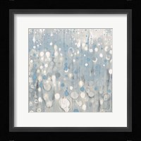 Rain Abstract VI Blue Fine Art Print