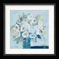 White Roses Light Crop Fine Art Print