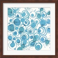 Dizzy Soft Blue Crop Fine Art Print