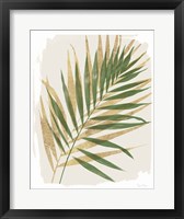Nature By the Lake Frond I Shadows Framed Print