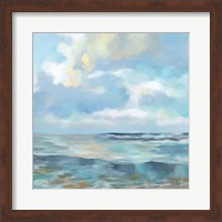 Summer Clouds Light Sq Fine Art Print