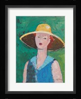 Flea Market Portrait II Framed Print