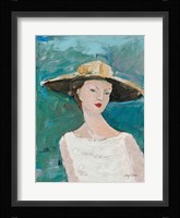 Flea Market Portrait I Framed Print