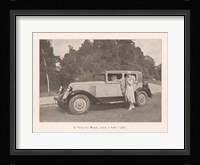 French Country Drive IV Framed Print