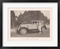 French Country Drive IV Framed Print