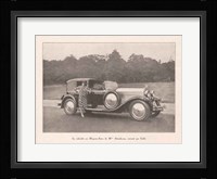 French Country Drive III Framed Print