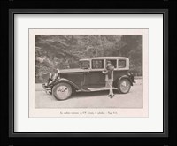 French Country Drive II Framed Print