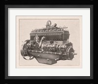 French Engine II Fine Art Print