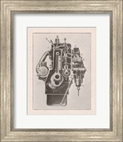 French Engine I Fine Art Print
