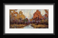 Fall Aquarelle Purple Crop Fine Art Print