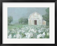 White Barn Meadow Fine Art Print