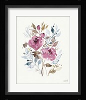 Soft Bouquet IV Framed Print
