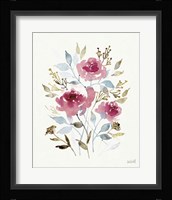 Soft Bouquet II Framed Print