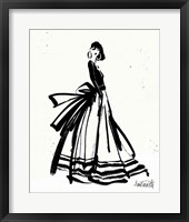 Style Sketches I Framed Print