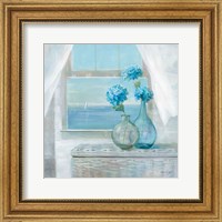 Beach House Hydrangeas Fine Art Print