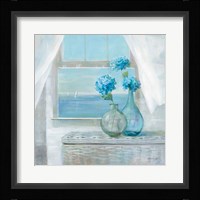 Beach House Hydrangeas Fine Art Print