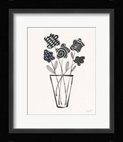 Modern Floral II Framed Print