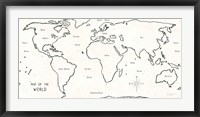 Sketch Map II Fine Art Print