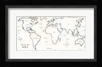 Sketch Map II Fine Art Print