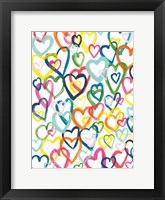 Hearts In Multiples Fine Art Print