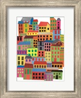 Mid Town City Fine Art Print