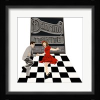 Dancing To Nite Fine Art Print
