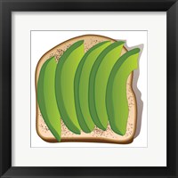 Simple Avocado Toast Fine Art Print